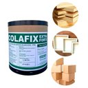 Ver imagem 2 de Cola Pva Branca Extra Colafix 1200 para Papelão Madeira 10kg