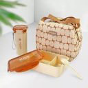 Ver imagem 3 de Bolsa Térmica Marmita Copo Fitness Kit 3 Peças Elementos