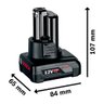 Bateria de Íons de Lítio Gba 12v 4,0ah Bosch - 6