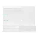 Ver imagem 1 de Painel com Suporte para Tv até 65 Polegadas 1 Porta e Prateleiras Multimóveis Mp1073 - Branco