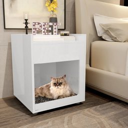 Mesa de Cabeceira/cama Pet em Mdf - 2