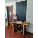 Ver imagem 3 de Painel Ripado Versátil: 01 unid. 270x110cm larg. Talatto Painéis Preto TX