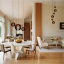 Ver imagem 5 de Conjunto Lustres para Sala de Estar e Sala de Jantar Mbm - Marrom