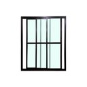 Ver imagem 2 de Porta Balcão 3 Folhas Vidro 210x200 Linha 25