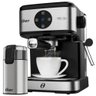 Kit Espresso Oster - Cafeteira Double e Moedor de Café Elétrico Inox 220v - 1