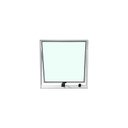 Ver imagem 1 de Vitro Projetante 40x60 Alumínio Branco Vidro Liso