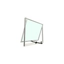 Ver imagem 2 de Vitro Projetante 40x60 Alumínio Branco Vidro Liso