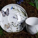 Ver imagem 5 de Conjunto com 6 Xícaras de Chá Orgânico 170ml com 6 Pires Bio Encanto