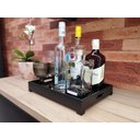 Ver imagem 5 de Bandeja Home Hall Luxo Bar Gourmet Bebida B175 Preto