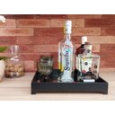Ver imagem 3 de Bandeja Home Hall Luxo Bar Gourmet Bebida B175 Preto
