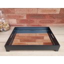 Ver imagem 2 de Bandeja Home Hall Luxo Bar Gourmet Bebida B175 Preto