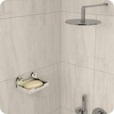 Ver imagem 2 de Porta Sabonete para Banheiro Saboneteira Inox Ventosa Elg