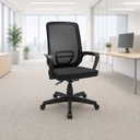 Ver imagem 1 de Cadeira de Escritório Ergonômica Diretor Reclinável com Apoio de Braços Motion Preto
