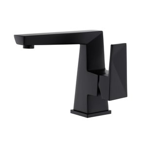 Torneira Banheiro Metal Nobre Luxo Monocomando Acabamento: Premium; Cor: Preta