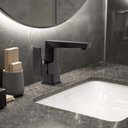 Ver imagem 2 de Torneira Banheiro Metal Nobre Luxo Monocomando Acabamento: Premium; Cor: Preta