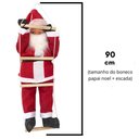 Ver imagem 2 de Boneco Papai Noel Subindo Escada 90cm Decoração