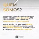 Ver imagem 4 de Perfil Arandela Slim Fit 100cm 22w Luz Direta - Preto - 4000k