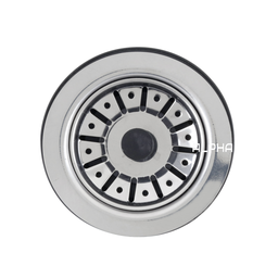 Válvula Pia Cozinha Americana Escoamento 3.1/2" Aço Inox:Cromado - 6