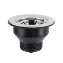 Ver imagem 4 de Válvula Pia Cozinha Americana Escoamento 3.1/2" Aço Inox:Cromado