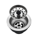 Ver imagem 1 de Válvula Pia Cozinha Americana Escoamento 3.1/2" Aço Inox:Cromado