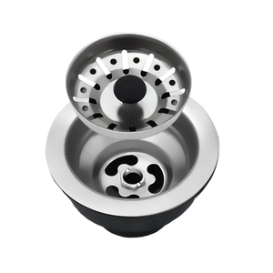 Válvula Pia Cozinha Americana Escoamento 3.1/2" Aço Inox:Cromado