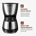 Ver imagem 5 de Cafeteira Elétrica Mondial Dolce Arome Thermo para 24 Xícaras 800w Preto/inox 220v - C-33jt-24x