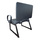 Ver imagem 4 de Cadeira Plus Size/Base Reforçada até 200kg Braço Corsa Tecido Jserrano Cor Preto