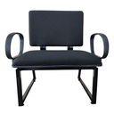 Ver imagem 7 de Cadeira Plus Size/Base Reforçada até 200kg Braço Corsa Tecido Jserrano Cor Preto