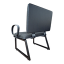 Ver imagem 5 de Cadeira Plus Size/Base Reforçada até 200kg Braço Corsa Tecido Jserrano Cor Preto
