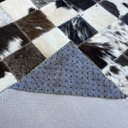 Ver imagem 3 de Tapete de Couro Passadeira Marrom Café Malhado 0,60x1,50 S/B