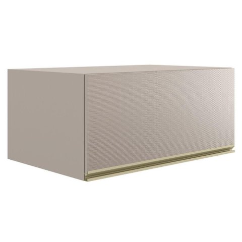Armario Aereo Basculante 1p 80 Cm Mdf Proenca Nogueira Nude Prime Demartez