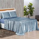 Ver imagem 2 de Jogo Cama Lençol Charme King 4 Peças Sucurity 100% Poliéster