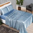 Ver imagem 1 de Jogo Cama Lençol Charme King 4 Peças Sucurity 100% Poliéster