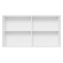 Ver imagem 7 de Armário de Cozinha Aéreo 100% MDF 120 cm 2 Portas Branco/Preto Acordes Madesa