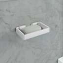 Ver imagem 4 de Kit de Acessórios para Banheiro 6 Peças Branco - Rede Móveis