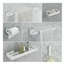 Kit de Acessórios para Banheiro 6 Peças Branco - Rede Móveis - 1