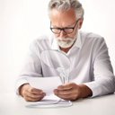 Ver imagem 4 de Lupa de Aumento 5x Haste Flexivel Apoio Mesa Pescoço Idoso Baixa Visao Vista Cansada Trabalho Leitur