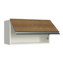 Ver imagem 5 de Armário Aéreo Acordes 100% Mdf 60cm 1 Porta Branco Rustic