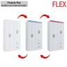 Guarda-roupa Solteiro Dallas 4 Portas 2 Gavetas Branco Flex - Doripel - 5
