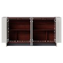 Ver imagem 5 de Balcao Buffet 160 Cm Copacabana Dourado Off White Nogueira Real Colibri