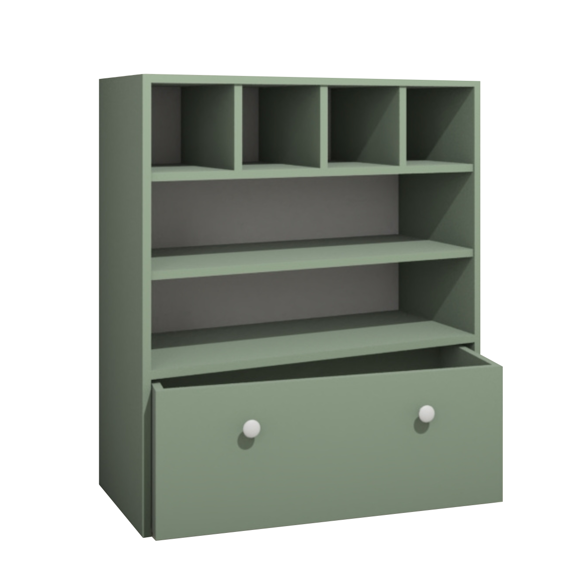 Estante Organizadora de Brinquedos Infantil em Mdf Plancasa:verde Jade - 5