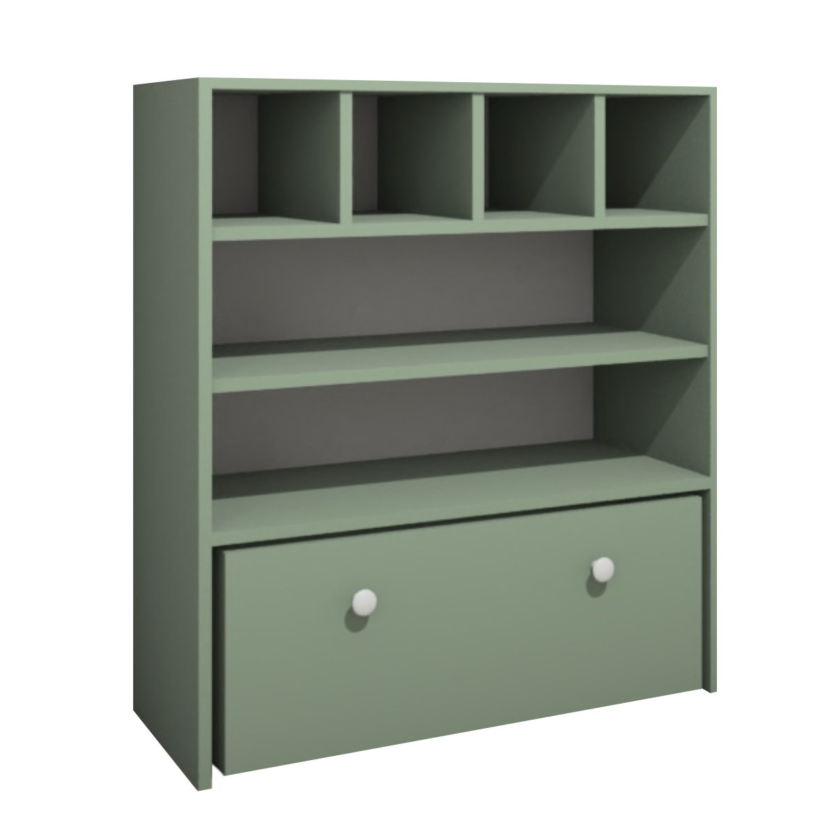 Estante Organizadora de Brinquedos Infantil em Mdf Plancasa:verde Jade - 3