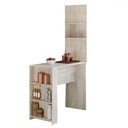 Ver imagem 1 de Bancada de Cozinha Nara 5 Prateleiras Crema - Pnr Móveis