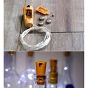 Ver imagem 5 de Luz Fio de Fada Pisca Pisca Decoração Rolha Branco Frio - Luz Decorativa para Garrafas, 20 Leds,