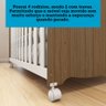 Berço Americano 100% MDF com rodízio Mimo - 11