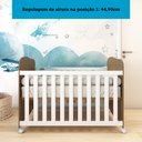 Ver imagem 7 de Berço Americano 100% MDF com rodízio Mimo