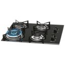 Ver imagem 1 de Cooktop 4 Bocas à Gás Tripla Chama Bivolt Fischer