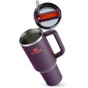 Ver imagem 2 de Copo Quencher Tumbler Térmico 1,18l Garrafinha Stanley:roxo Plum