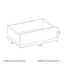 Ver imagem 4 de Cabeceira Extensiva para Cama Casal Queen King Olinda