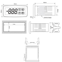 Ver imagem 6 de Controlador Temperatura Digital P/ Refrigeração Z31-hr Coel Z31-hr-----pcof1